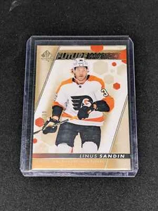 2022-23 Upper Deck SP Authentic Future Watch Gold Linus Sandin /99 Flyers #186 - Picture 1 of 2