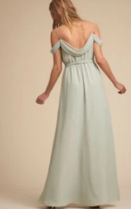 BHLDN by Watters Kane Maxi Dress Gown Size 18W Greyish Green Exquisite $220 - Picture 1 of 7