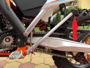 PLASTIC FOOT for SIDESTAND KICKSTAND KTM HUSQVARNA GASGAS HUSABERG 1997-2023 - Picture 1 of 8