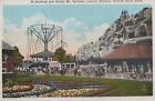 Postcard Airships Scenic Mt Railway Lovers' Midway Willow Grove Park PA 