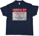 AREA 51 LOGO Kinder Jungen T-Shirt Warning UFO TR3B Adamski Secret Alien Base