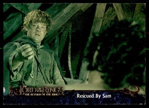 2003 Topps Lord of the Rings Return of the King Rescued By Sam LOTR #136