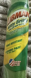 Sealed! Libman Nitty Gritty Roller Mop Refill Tear Resistant Cleaning Pads USA - Picture 1 of 3
