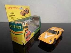 POLITOYS LOTUS EUROPA (COD. 563) IN OTTIME CONDIZIONI S. 1:43 (BOX) - Foto 1 di 3