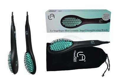 Professional Tourmaline Ceramic Hot Brush Le Angelique 400F FREE SHIPPING - Image 1 of 4