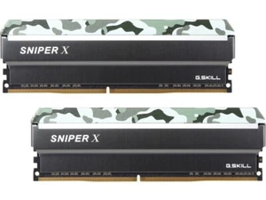 G.SKILL 32GB (2 x 16GB) Sniper X Series (PC4 19200) DDR4 F4-2400C17D-32GSXF - Picture 1 of 2