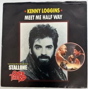 Kenny Loggins MEET ME HALF WAY, SEMIFINAL (45 ROCK P/S) # 06690 PLAYS VG+ - Picture 1 of 6