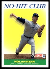 1991 Score 701 Nolan Ryan   Texas Rangers  NHC Baseball Card