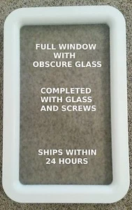 NEW White RV Entry Door Window - Monaco Fleetwood Carriage Sun Valley Skyline - Bild 1 von 3