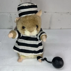 2002 Gemmy Jailhouse Rock Rick The Hampster Sings But “DO NOT DANCE!” Fast Ship - Picture 1 of 12