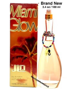 MIAMI GLOW by JLO Perfume 3.4 oz 100 ml Eau de Toilette for Women New In Box - Picture 1 of 5