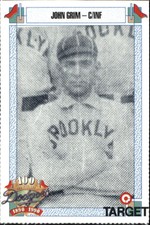 1990 Dodgers Target Baseball Card #964 John Grim