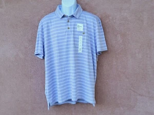 NEW Sonoma Purple Striped Short Sleeve Tag-Free Polo Shirt XXL NWT - Picture 1 of 5