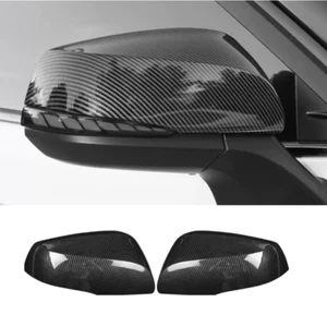For Toyota Corolla Cross 2022-2024 Carbon Fiber Side Mirrors Rearview Trim Cover - Picture 1 of 9