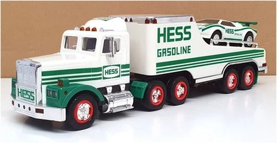 Hess Appx 30 cm de largo HES05 - Camión de juguete y corredor con luces - Blanco/Verde Foto 1 de 4