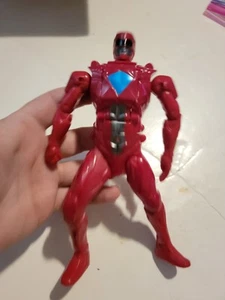 2017 Power Rangers The Movie Super Morphin Red Ranger 8" Bandai Action Figure - Picture 1 of 6