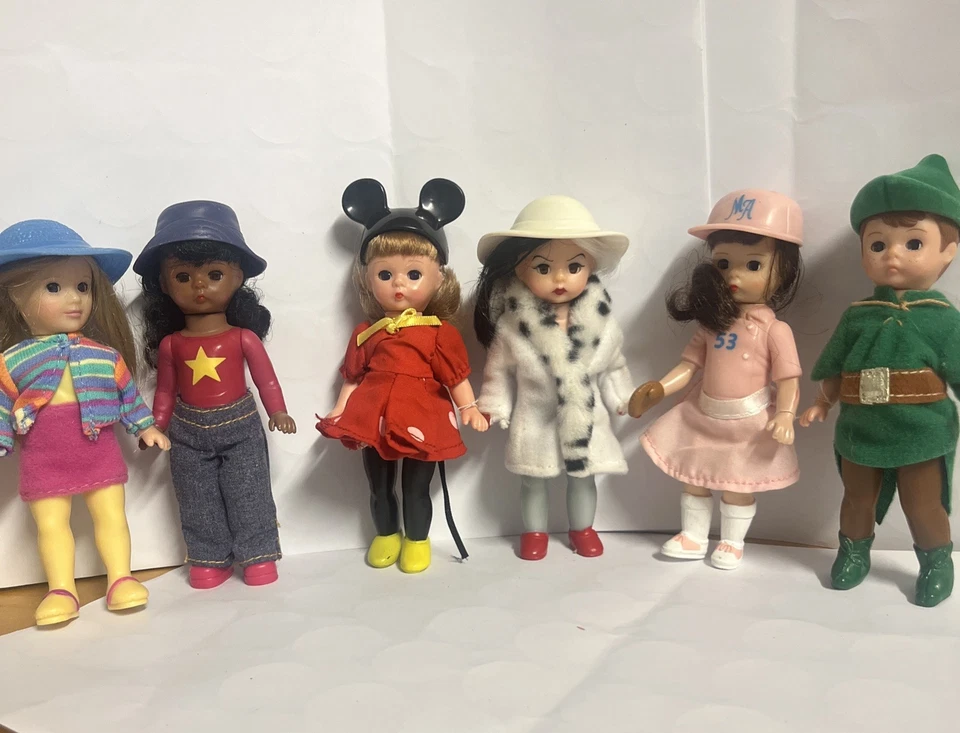 "Lote de 6 muñecas Madame Alexander Happy Meal McDonald de 5""" Foto 1 de 4