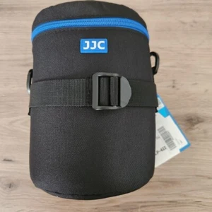 JJC DLP-4II  Deluxe Lens Pouch 100x165mm Case Bag Shoulder Strap for CANON Sigma - Picture 1 of 6