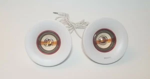 Sistema de mini altavoces portátiles Philips SBA 1500/37 - blanco - probado y funcionando - Imagen 1 de 2