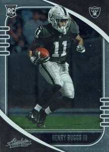 Panini NFL Football Absolute 2020 Karte No. 138 Henry Ruggs III Rookie Card RC - Bild 1 von 1