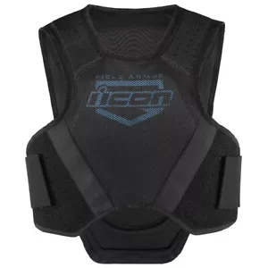 Icon Softcore Adult Mens Field Armor Street Racing Motorcycle Riding Vest - Picture 1 of 5
