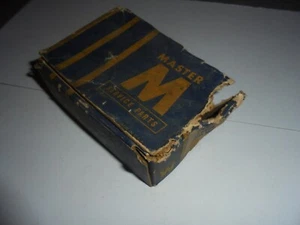 VINTAGE MASTER SERVICE PARTS, #MC283 MASTER CYCLINDER REBUILDING KIT.ORIGINAL BO - Picture 1 of 6