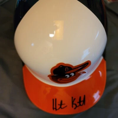 HESTON KJERSTAD AUTOGRAPHED FULL SIZED REPLICA HELMENT - Image 1 of 4