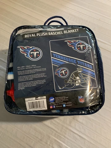 Tennessee Titans NFL 60" x 80" Plush Throw Blanket Northwest Company Cover