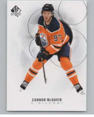 2020-21 SP Authentic #90 Connor McDavid  Edmonton Oilers V99892 - Image 1 of 3