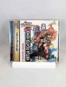 SEGA SATURN - VIRTUA FIGHTER REMIX (game+case+instruction) JAPAN - Imagen 1 de 4