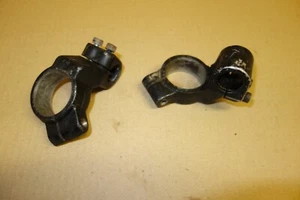 Suzuki Gsxr gsxr400 400 GK73A 1988 set of clippon bars clamps brackets mounts - Picture 1 of 4