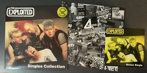 EXPLOITED singles collection dojo lp album original w/7" dojo lp 118 1996 - Picture 1 of 3