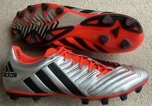 2014 ADIDAS PREDATOR INCURZA FG RUGBY BOOTS UK 12.5 - Picture 1 of 2