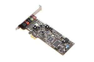 ASUS 5.1 Channels 24-bit 96KHz PCIe x1 Gaming Audio Card P/N: XONAR_DGX Tested - Afbeelding 1 van 5