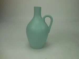 "Jarra de cerámica artística forja de palomas jarrón pintado 6 1/2" - Imagen 1 de 5