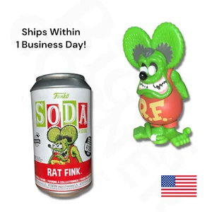 Funko Vinyl Soda: Rat Fink - RED - Limited Edition Can /4000 & Figure /3350 - Picture 1 of 16