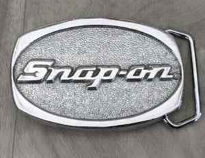 Snap-on Tools Gürtelschnalle Chrom auf massivem Messing SPP-509 Made in USA  - Bild 1 von 4