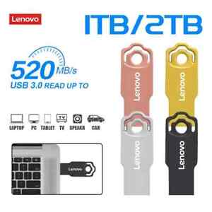 Lenovo USB 3.0 Pendrive 2TB USB Flash Drive Memoria Usb Stick Pen drive