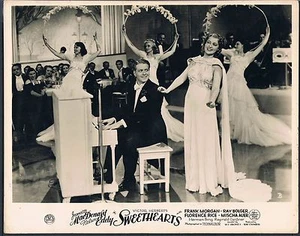 FOTOGRAFÍA MGM SWEETHEARTS JEANETTE MACDONALD AND NELSON EDDY APROX 8X10 - Imagen 1 de 2