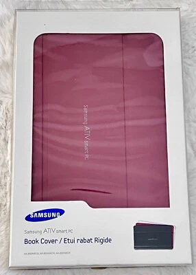 Samsung Book Cover AA-BS5NBCR 11.6" ATIV Smart PC Synthetic Leather Case Red - Image 1 of 2