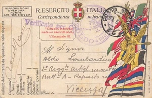 D3468) FRANCHIGIA R ESERCITO POSTA MILITARE 55 PER VICENZA - Bild 1 von 2