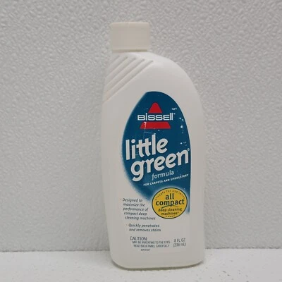 Bissell Little Green Formula Carpet Cleaner 8 Fl Oz. New Sealed - Image 1 of 4