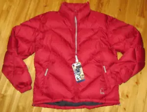Sierra Designs Coat NWT Deep Red XL Down Full Zip Waterproof Jacket - Picture 1 of 6