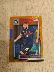 2022-23 Donruss Karim Benzema Orange #49 France - Bild 1 von 2