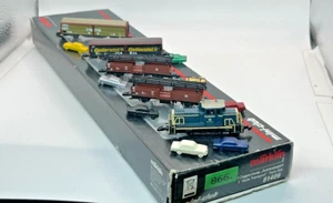 Spur Z Märklin 81409 Autotransportzug Set 5 polig Motorlok 4 Güterwagen - Bild 1 von 18