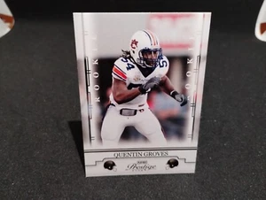 QUENTIN GROVES 2008 Playoff Prestige Football Rookie RC #186 JAGUARS - Picture 1 of 2