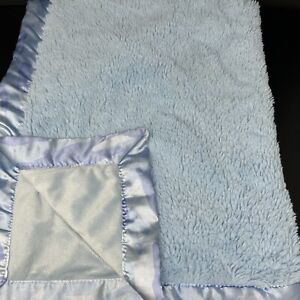 Koala Baby Blue Blanket Camo Satin Trim Shaggy Camouflage Lovey Babies R Us 2010