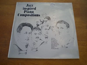 JAZZ INSPIRED PIANO COMPOSITIONS = SUPRAPHON 1111721/2 BLUE LABEL - Picture 1 of 2