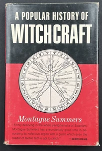 1973 A Popular History Of Witchcraft Hardcover 1st American Ed. DJ Illust. 276pg - Picture 1 of 11