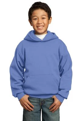 Sudadera con capucha suéter polar Port & Company Youth Core M-PC90YH Foto 1 de 2
